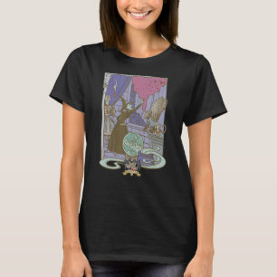 Der Zauberer von Oz Böse Hexe Vintage-Illustration T-Shirt