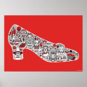 Der Zauberer von Oz Doodle Art Poster (Vorne)