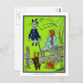 Der Zauberer von Oz: Dorothy Gazed Postkarte (Vorne/Hinten)