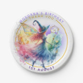 Der Zauberer von Oz Good Hexe-Dekor Pappteller (Vorderseite)