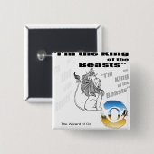 Der Zauberer von Oz - Illustration Button (Vorne & Hinten)