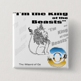 Der Zauberer von Oz - Illustration Button