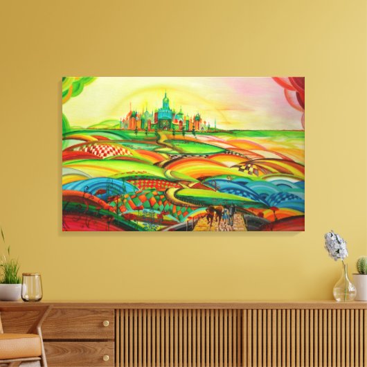 Der Zauberer von Oz Leinwanddruck (Insitu (Wohnzimmer))