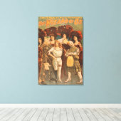 "Der Zauberer von Oz" Musical Theater Poster #1 Leinwanddruck (Insitu (Holzboden))