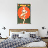 "Der Zauberer von Oz" Musical Theater Poster #2 Leinwanddruck (Insitu (Schlafzimmer))