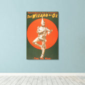 "Der Zauberer von Oz" Musical Theater Poster #2 Leinwanddruck (Insitu (Holzboden))