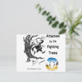 Der Zauberer von OZ Postkarte (Stehend Vorderseite)