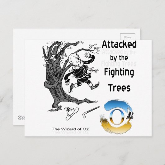 Der Zauberer von OZ Postkarte (Vorne/Hinten)
