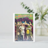 Der Zauberer von Oz Postkarte (Stehend Vorderseite)