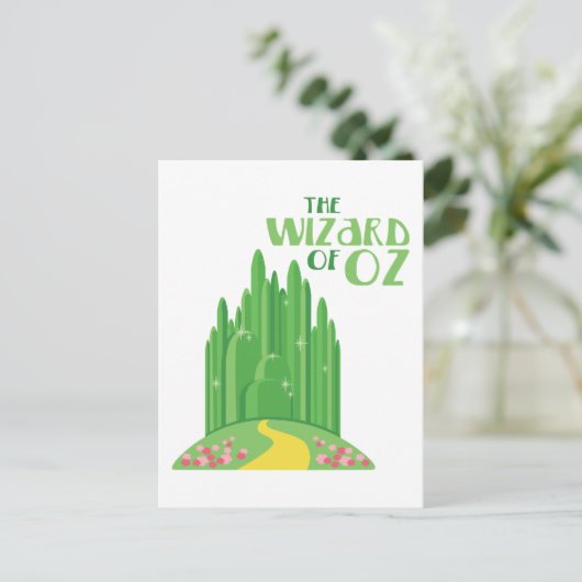 Der Zauberer von Oz Postkarte (Stehend Vorderseite)
