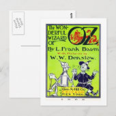 Der Zauberer von Oz Postkarte (Vorne/Hinten)