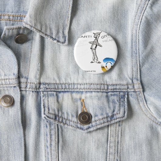 Der Zauberer von Oz - Zinn woodnan - Illustration Button (Beispiel)