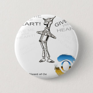 Der Zauberer von Oz - Zinn woodnan - Illustration Button