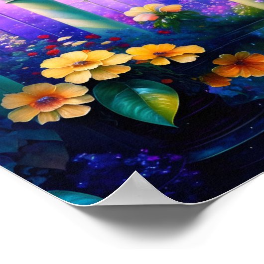 Der Zaubergarten Poster (Ecke)