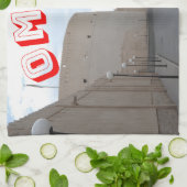 Der zauberhafte Charme Omans Geschirrtuch (Gefaltet)