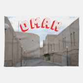 Der zauberhafte Charme Omans Geschirrtuch (Horizontal)