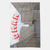 Der zauberhafte Charme Omans Geschirrtuch (Vertikal)