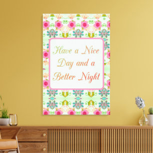 Der zauberhafte eklektische Garten: Die Schönheit Leinwanddruck