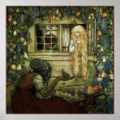 Der Zaubermantel John Bauer Poster (Vorne)