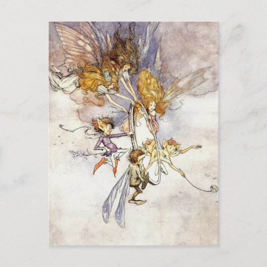 "Der Zauberspiegel" Postkarte (Vorderseite)