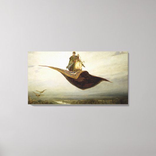 Der Zauberteppich von 1880 Leinwanddruck (Vorderseite)