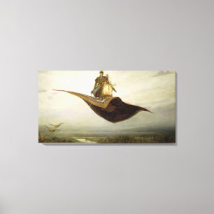 Der Zauberteppich von 1880 Leinwanddruck