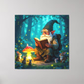 „Der Zauberwald-Erzähler“ Leinwanddruck (Vorderseite)