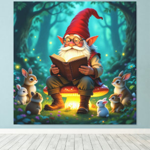 „Der Zauberwald-Erzähler“ Leinwanddruck