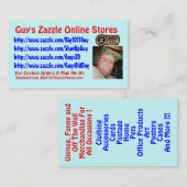 Der Zazzle des Typ Geschäfts-Karte Visitenkarte (Vorne/Hinten)