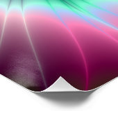 Der Zazzle Perfect Poster Gefärbte Krawatte Comet (Ecke)