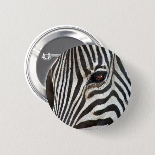 Der Zebra des ambulanten Händlers Button (Vorne & Hinten)
