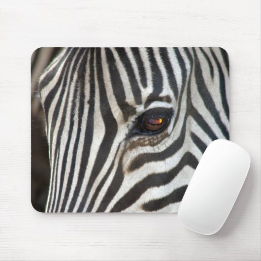 Der Zebra des ambulanten Händlers Mousepad (Mit Mouse)