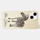 Der Zebra-Farbblock Case-Mate iPhone Hülle (Rückseite (Horizontal))