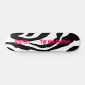 Der Zebra Skateboard (Horizontal)