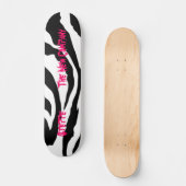 Der Zebra Skateboard (Vorderseite)