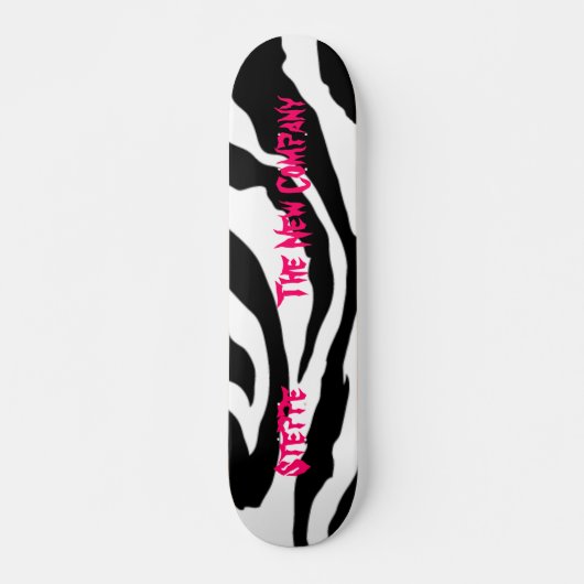 Der Zebra Skateboard (Vorne)