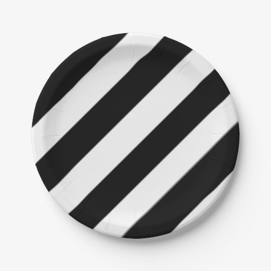 Der Zebra-Zebra Pappteller (Vorderseite)