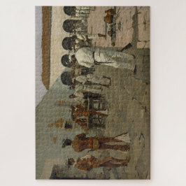 Der Zeichn des Schwarzen Beans Puzzle