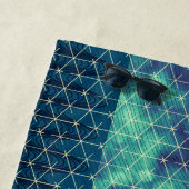 Der Zeichnend Astronaut kam hier zum Coolen Sonnen Strandtuch (Beispiel)