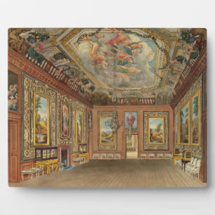 Der Zeichnend Saal der Königin, das Schloss Windso Fotoplatte