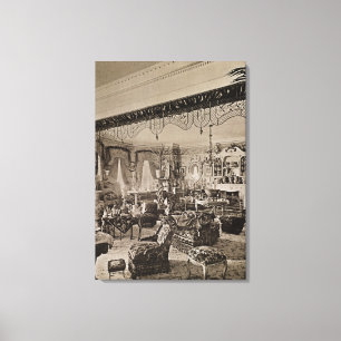 Der Zeichnend Saal, Wickham Hall, Kent, 1897 Leinwanddruck