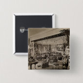 Der zeichnende Raum, Wickham Hall, Kent, 1897 Button (Vorne & Hinten)