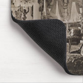 Der zeichnende Raum, Wickham Hall, Kent, 1897 Mousepad (Ecke)