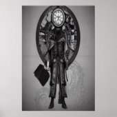 Der Zeitbewahrer | AI Art Poster (Vorne)