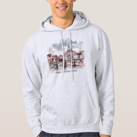 Der zeitlose Charme Roms. Italien - Europa Hoodie (Vorderseite)
