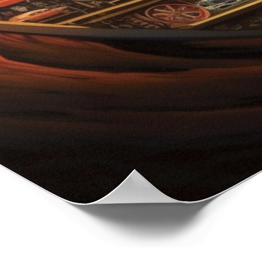 Der Zeitreisende Poster (Ecke)