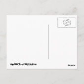 Der Zeittrialist Postkarte (Rückseite)