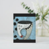 Der Zelt hat schöne Pants Postkarte (Stehend Vorderseite)