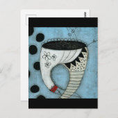 Der Zelt hat schöne Pants Postkarte (Vorne/Hinten)