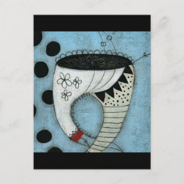 Der Zelt hat schöne Pants Postkarte